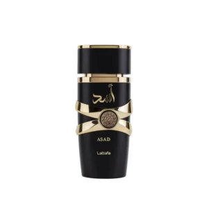 Lattafa Perfumes Asad Unisex Eau De Parfum Spray 3.4 Ounce Cologne Persistence Arabian women's perfume Pheromone long-lasting