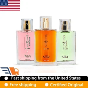 Al-Rehab Choco Musk Marshmallow Pistacho Eau de Parfum Spray 50ML Lasting Aromatic Gourmand Fragrance Perfume Pheromones Cologne