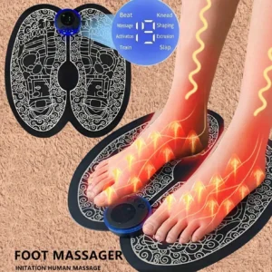 Rechargeable Electric Foot Massager - Improves Blood Circulation And Relaxes Muscles