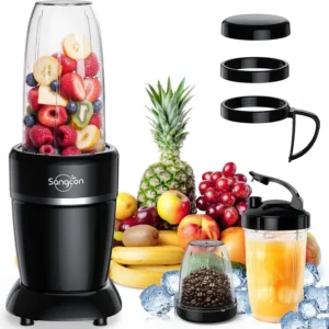 1000W Portable Smoothie Blender with 3 Cups